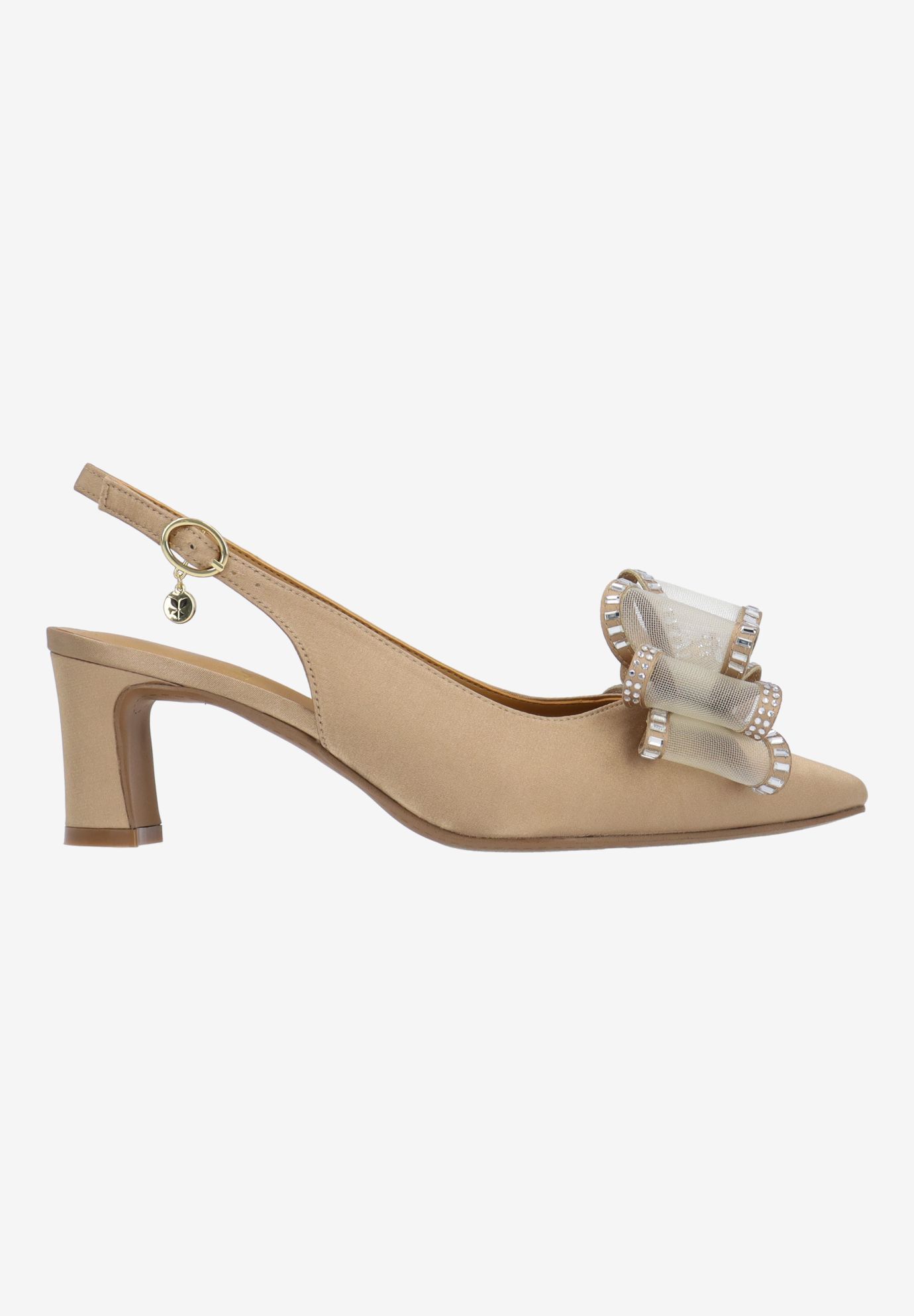 Kalindra Slingback Pump, BEIGE, alternate image number 3
