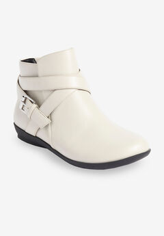 Comfortable White Booties