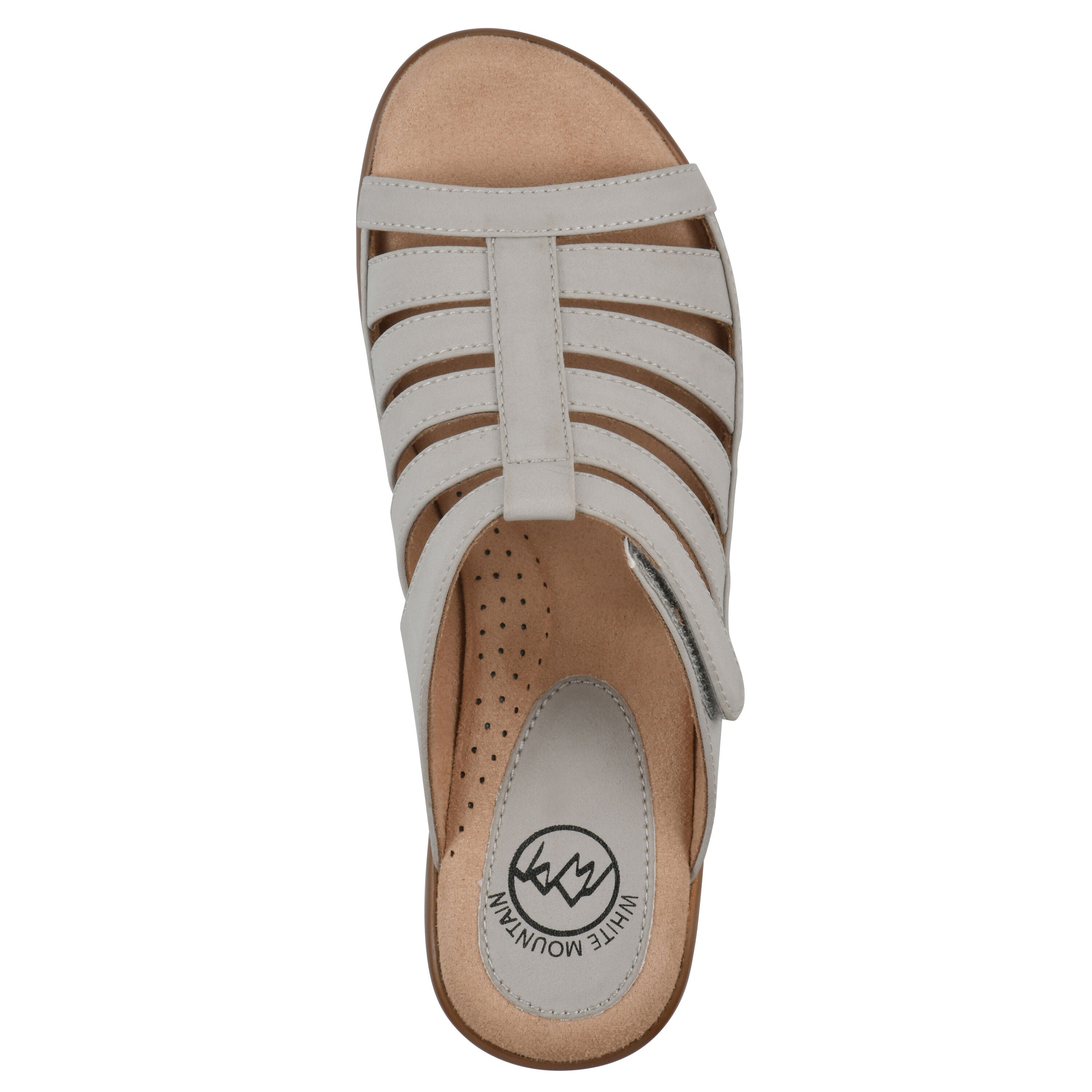 Valencia Slip-On Clog Sandal, ICE BURNISHED, alternate image number 4