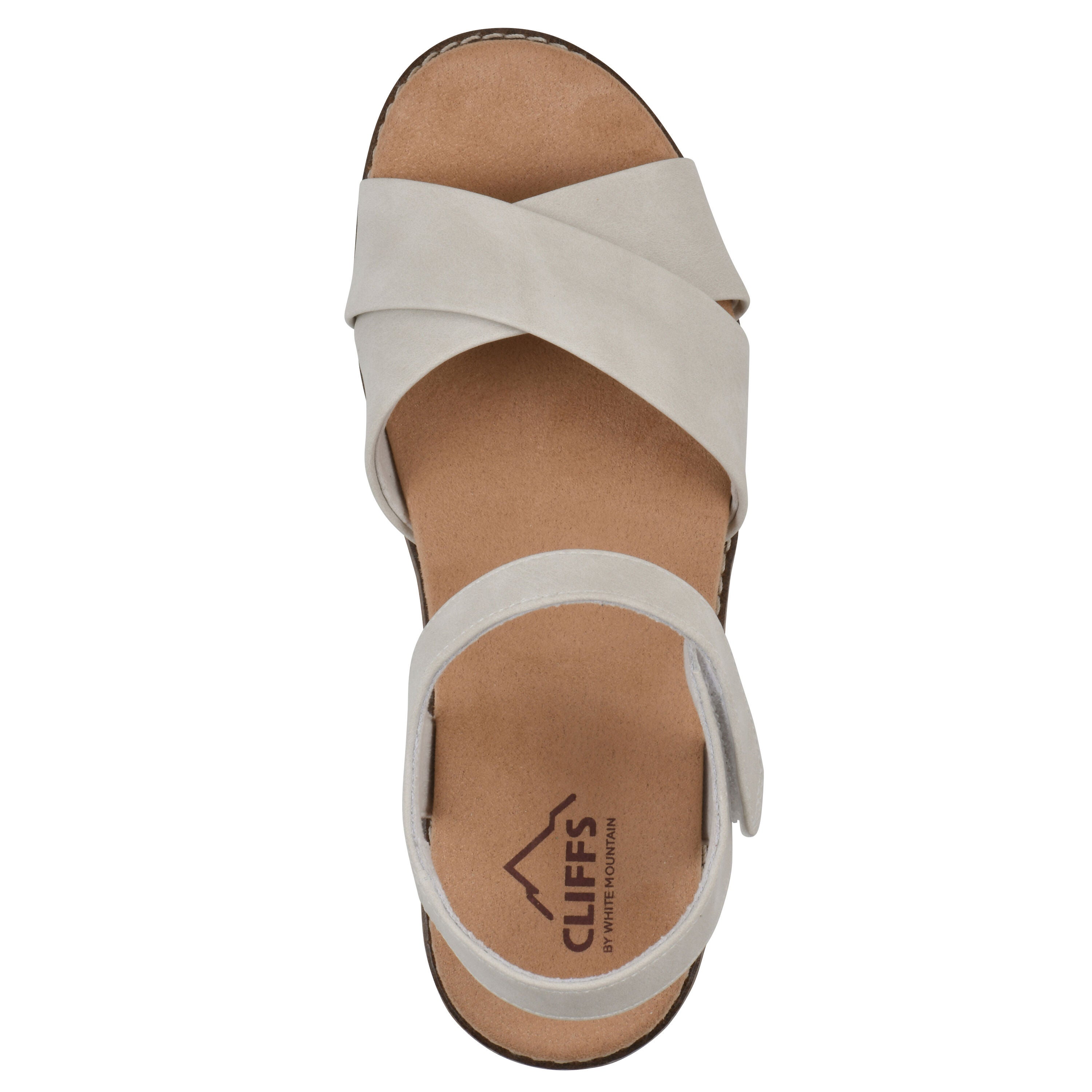 Tinna Wedge Sandal, ICE NUBUCK, alternate image number 4