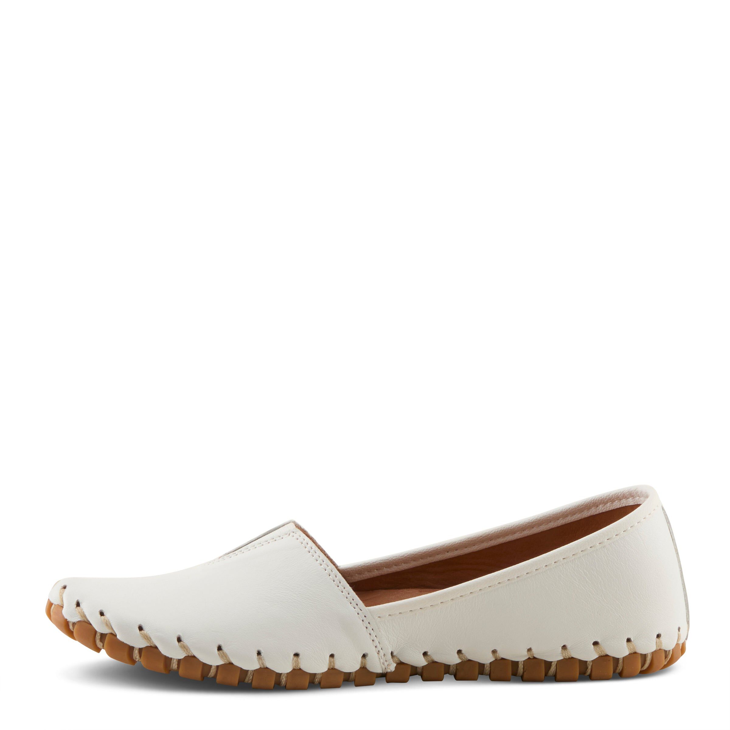 Kathaleta Flat Shoes, WHITE, alternate image number 2