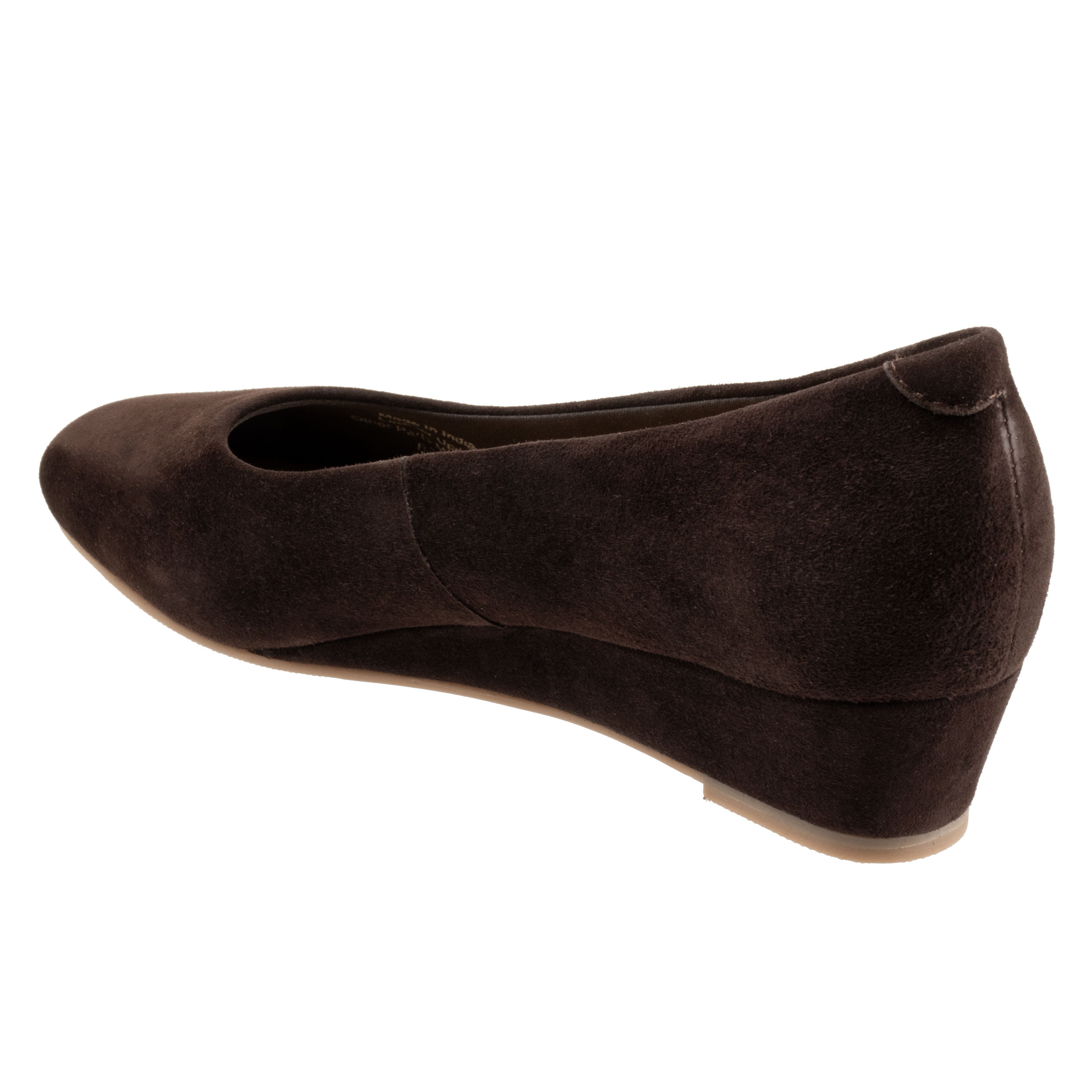Denisse Pump, BROWN SUEDE, on-hover image number 1