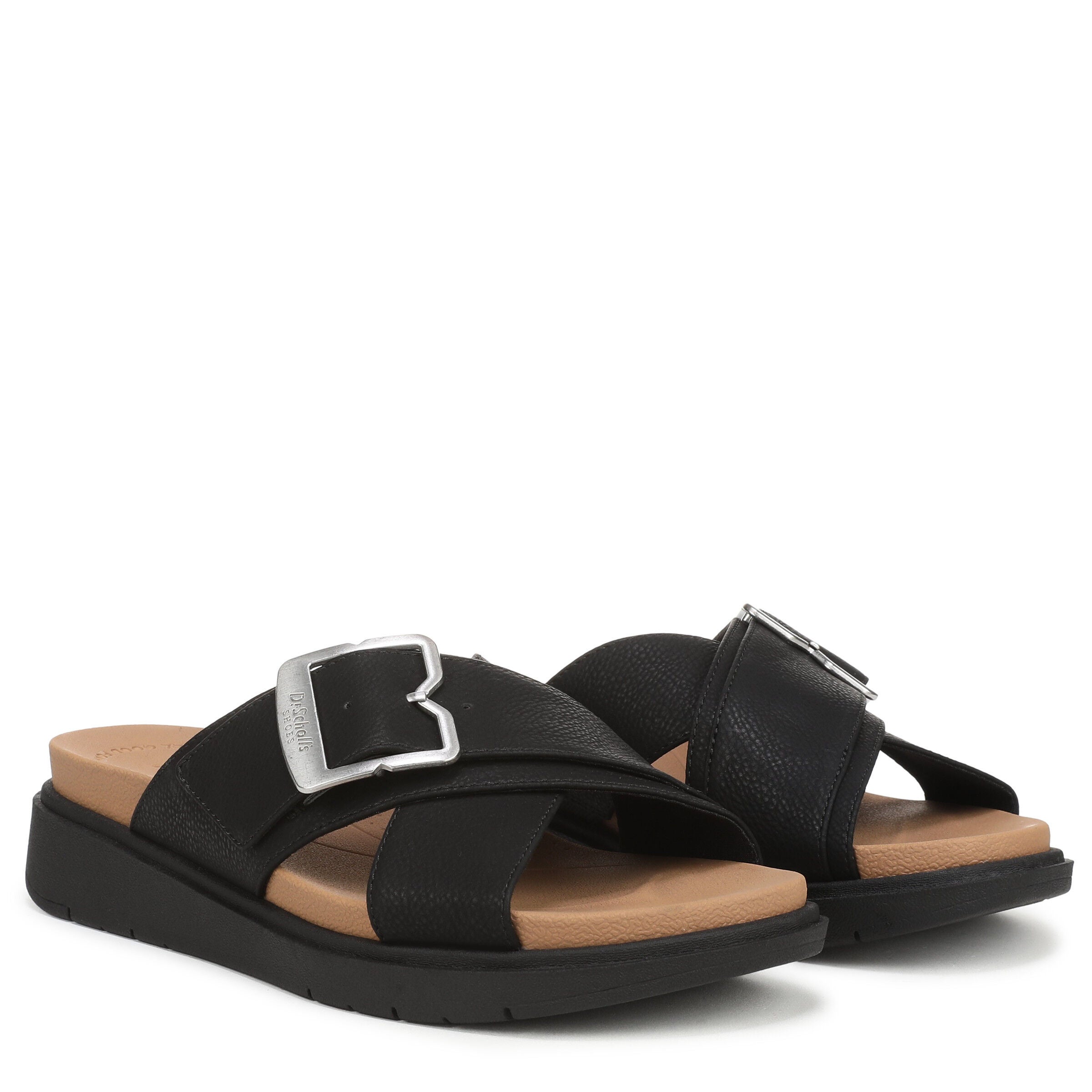 Piper Slide Sandal, BLACK, alternate image number 2