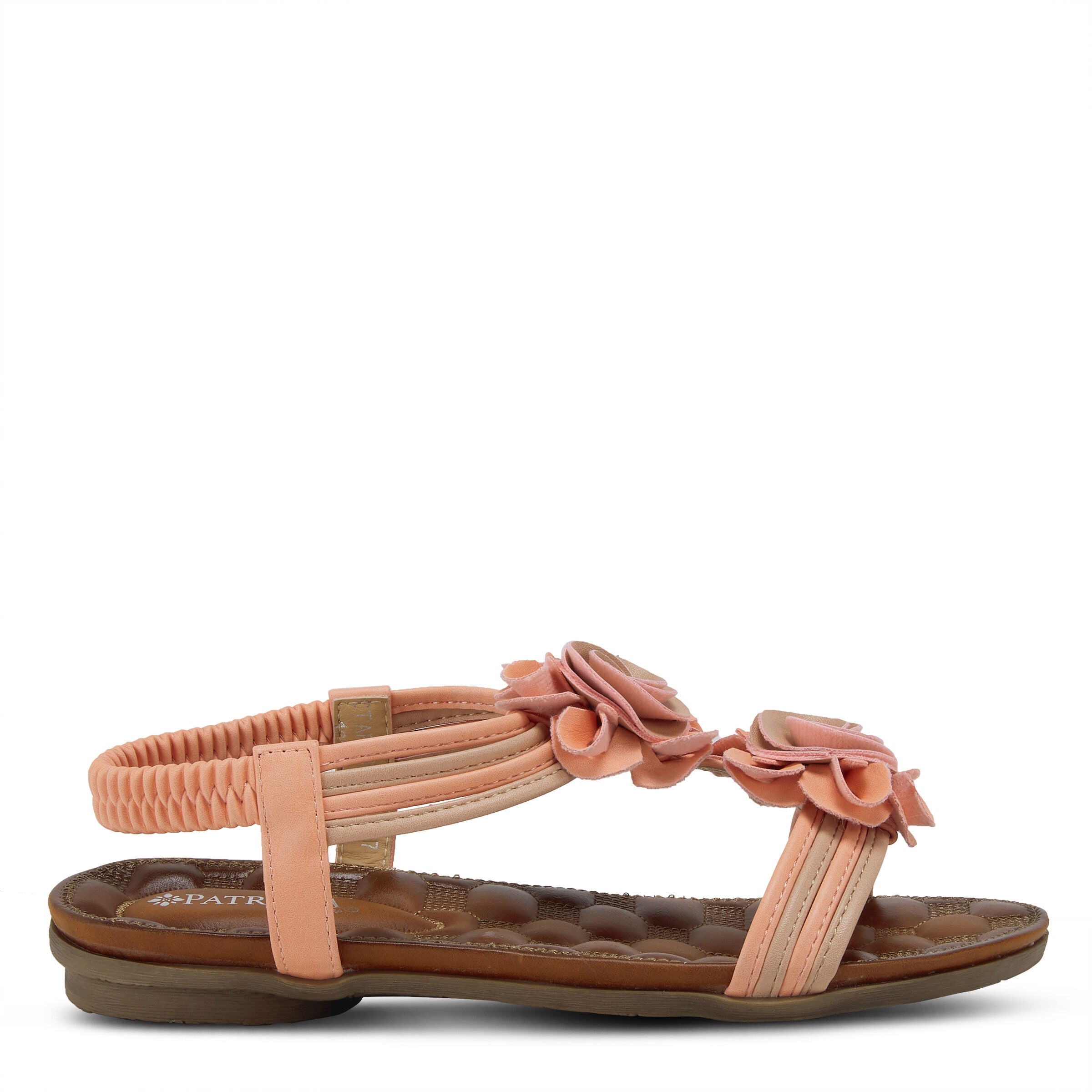 Nectarine T-Strap Thong Sandal, PEACH MULTI, alternate image number 5