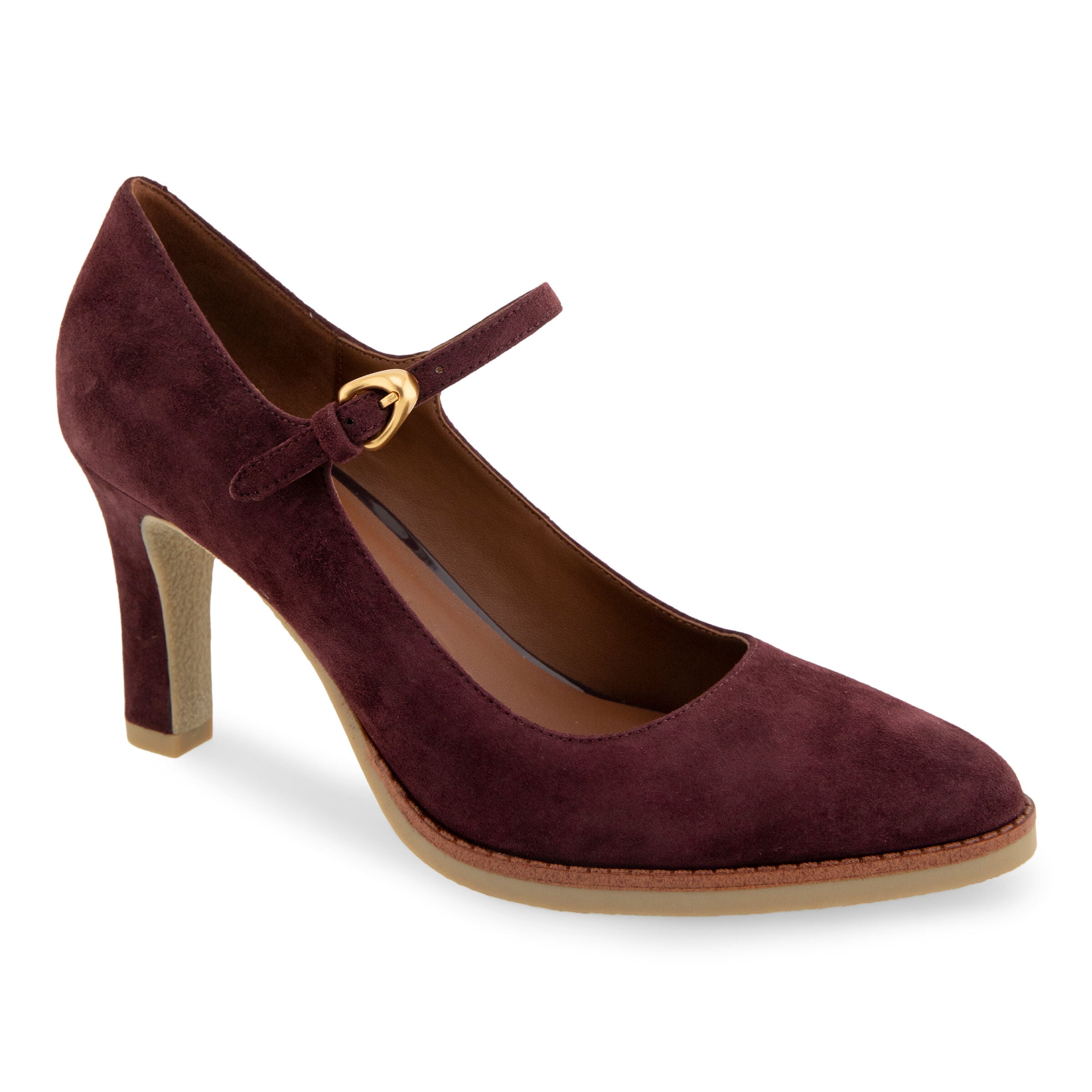 Lois Strap Heel, FUCHSIA SMOOTH, hi-res image number 0