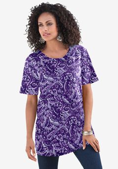 Plus Size Cotton Ultimate Crewneck Tee