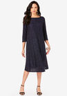 Lace Swing Dress, NAVY, hi-res image number null