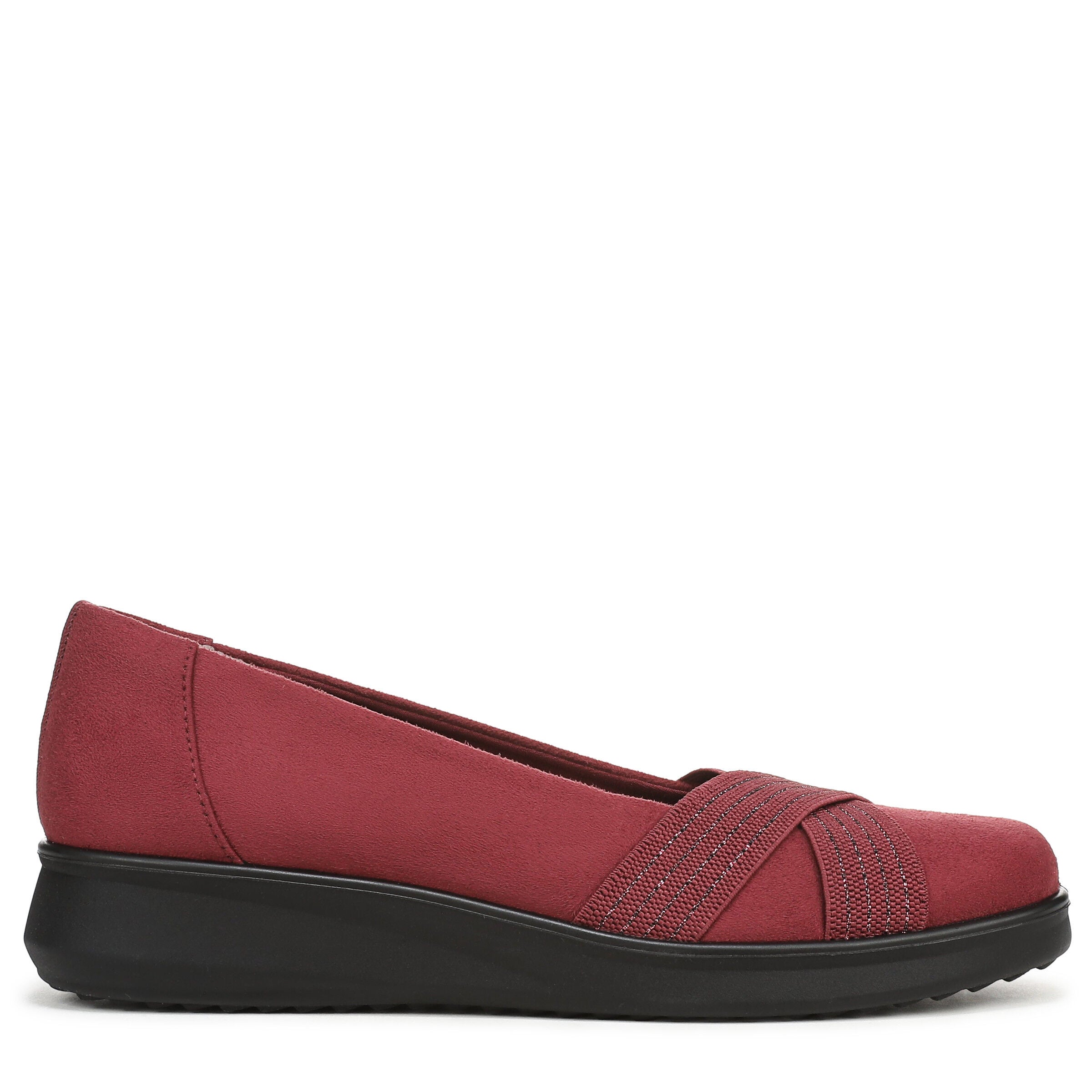 Fairleigh Ballet Flat, MERLOT RED, alternate image number 3