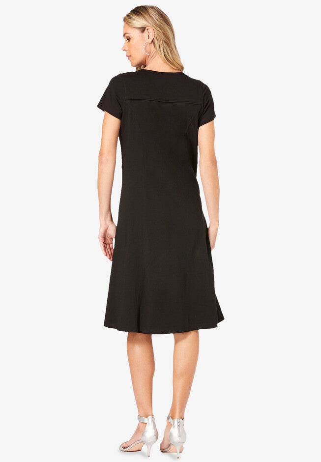 Embellished Jersey Dress, , on-hover image number null