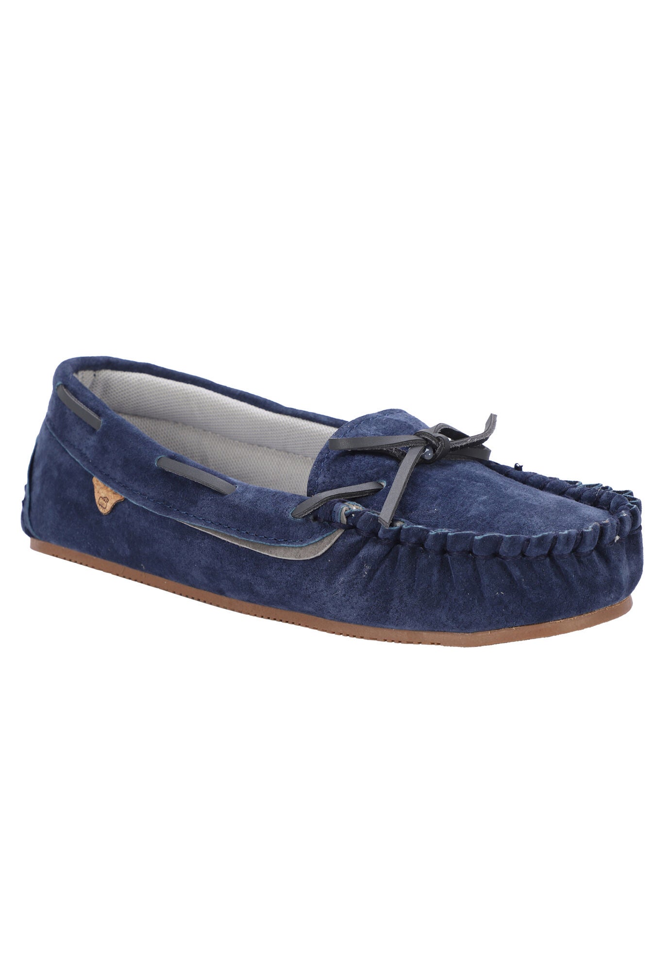 Selena Moc Slippers, NAVY, hi-res image number 0