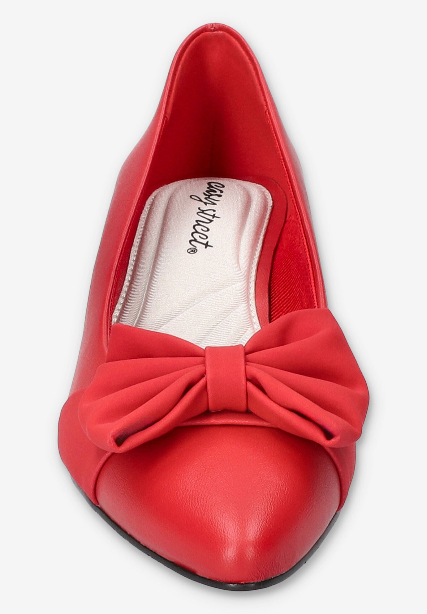 Alva Pointed Toe Pump, RED, alternate image number 3