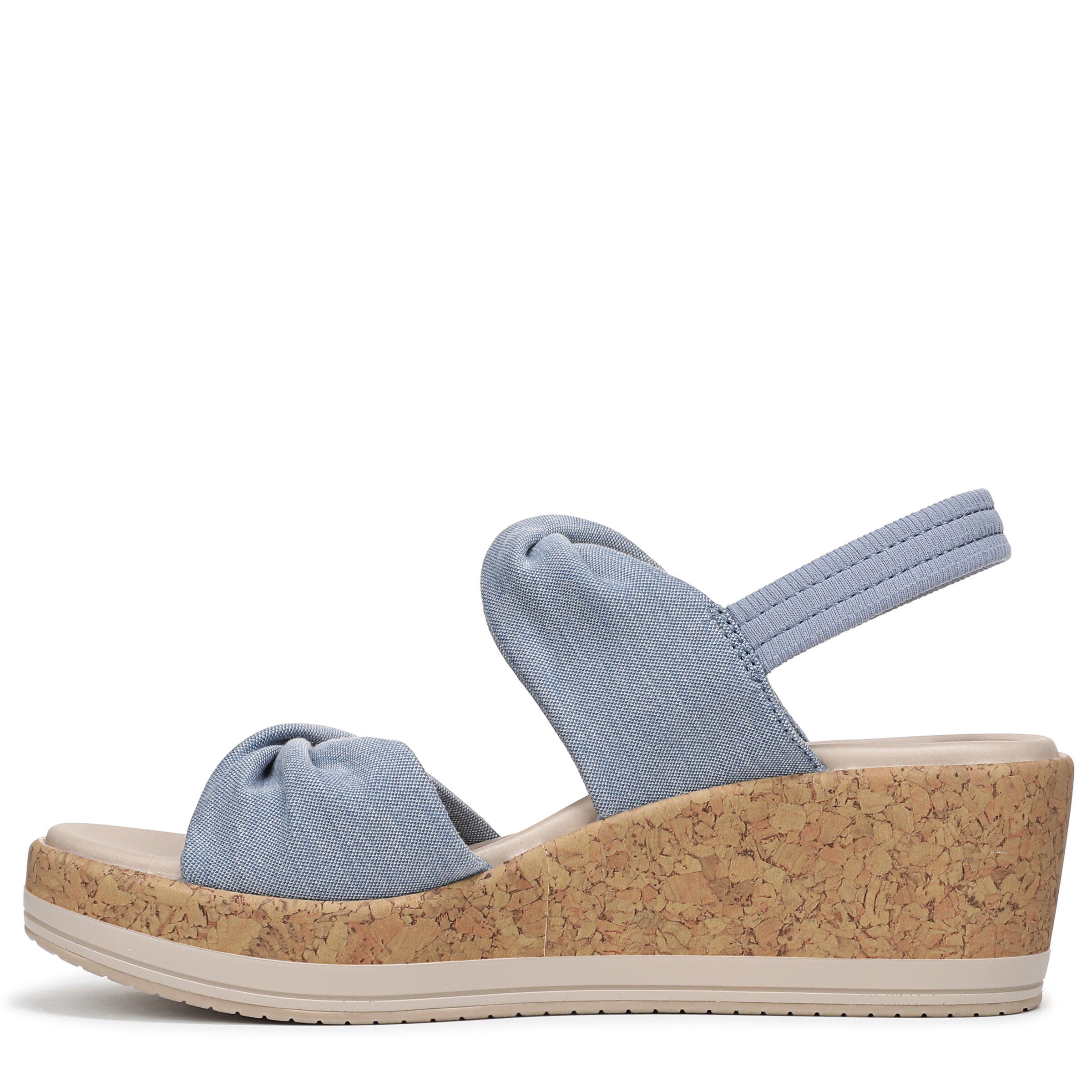 Riley Slingback Wedge Sandal, STONEWASH BLUE, alternate image number 5