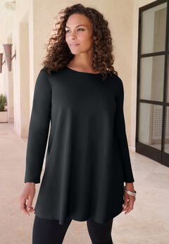 Plus Size Crew Neck Sweatshirts