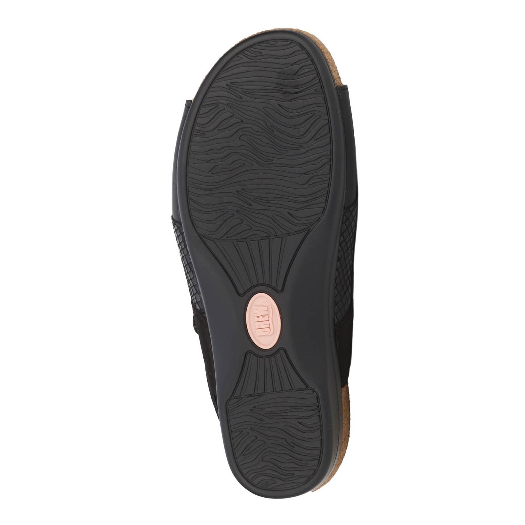 Margo Three Strap Sandal, BLACK, alternate image number 6