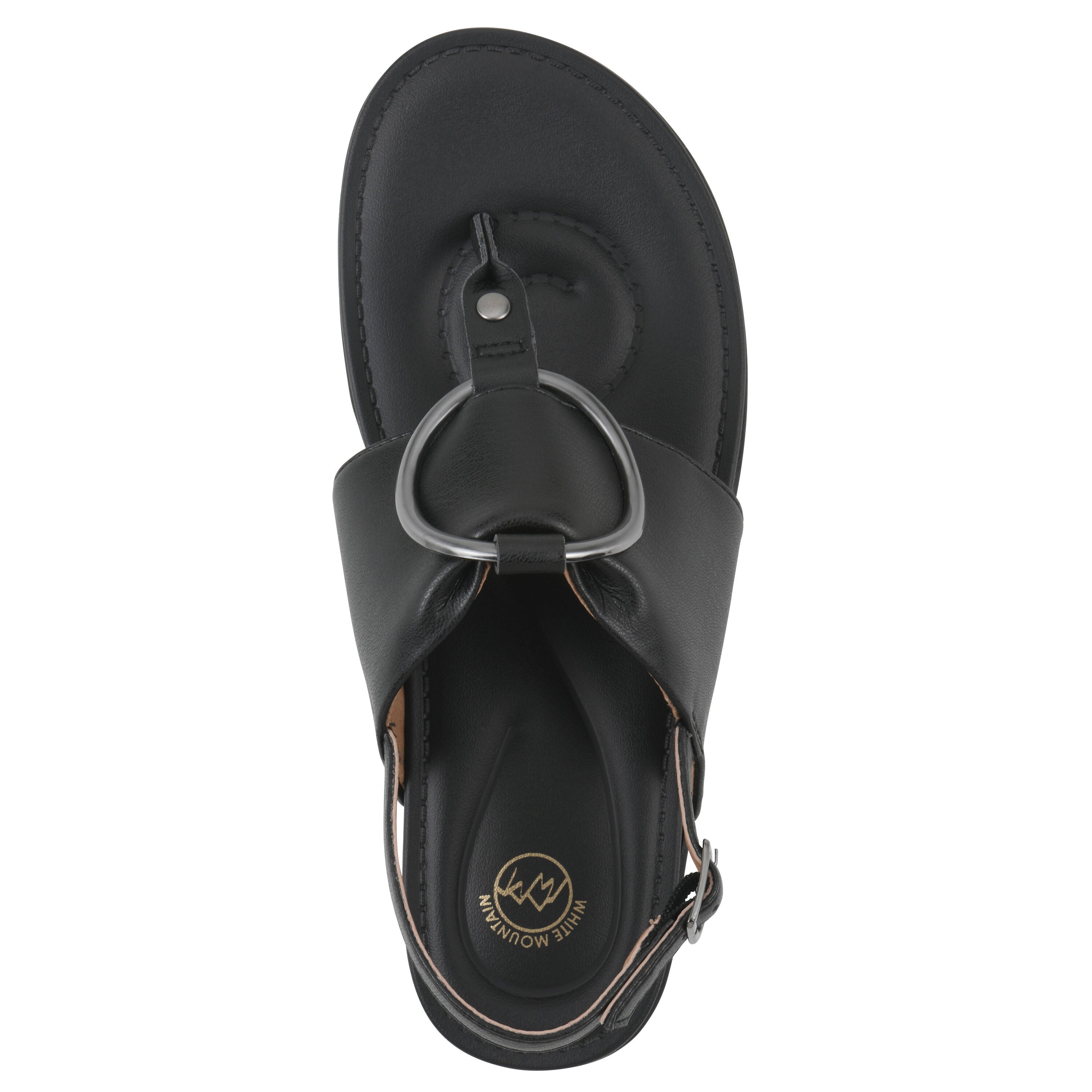 Alicorn Slingback Sandal, BLACK WITH BLACK, alternate image number 4