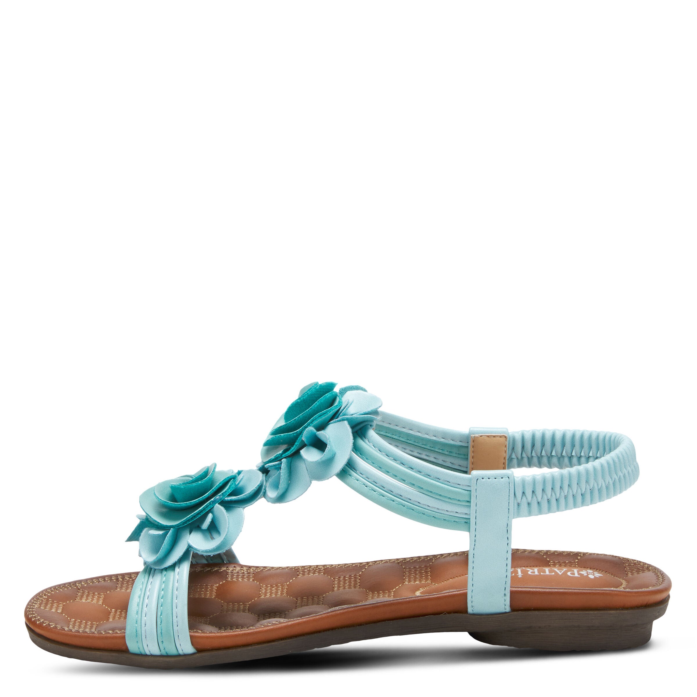 Nectarine T-Strap Thong Sandal, TURQUOISE MULTI, alternate image number 2