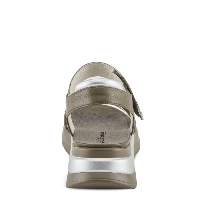 Zashine Sandal, DARK BROWN, alternate image number 4