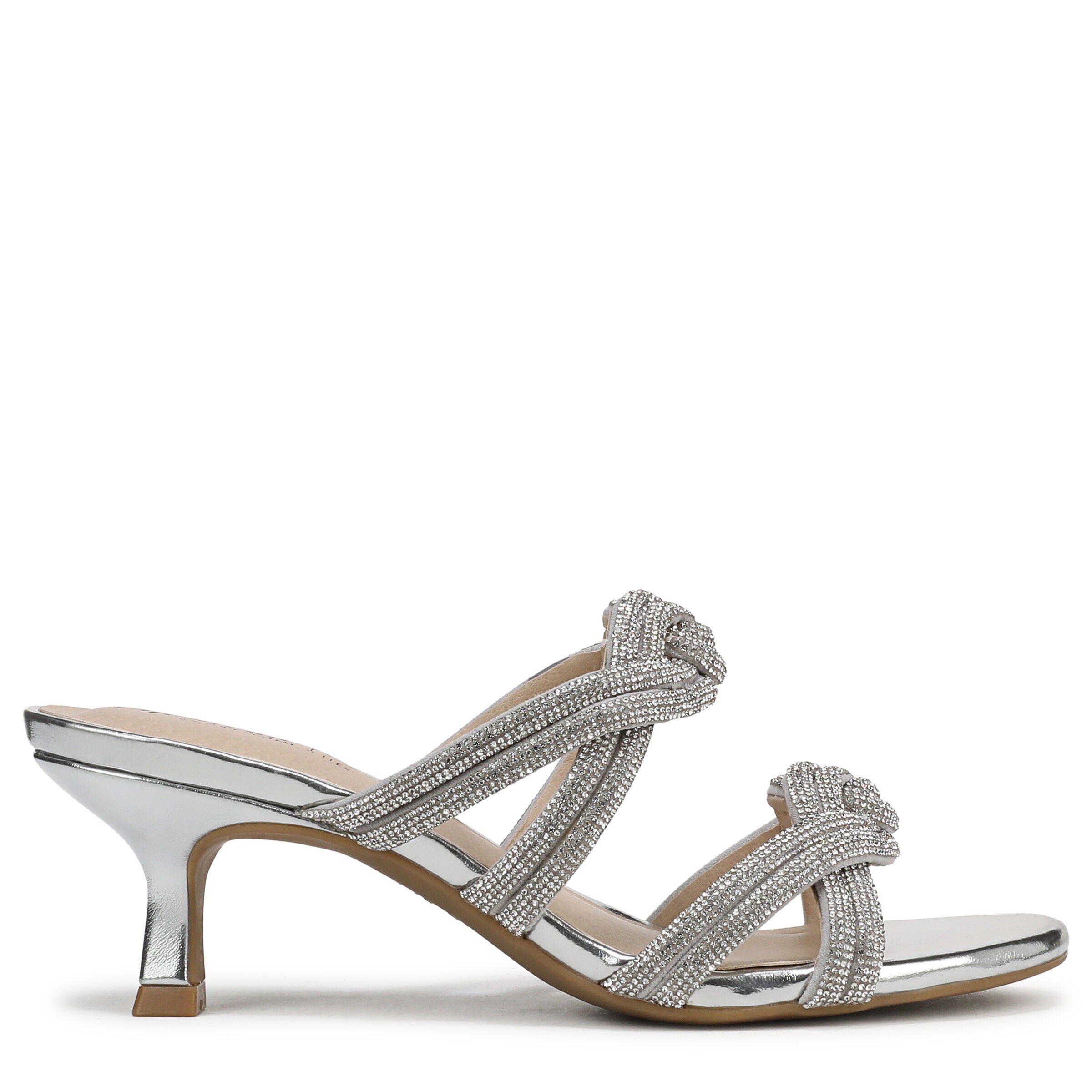 Night Out Dress Sandal, SILVER, alternate image number 3