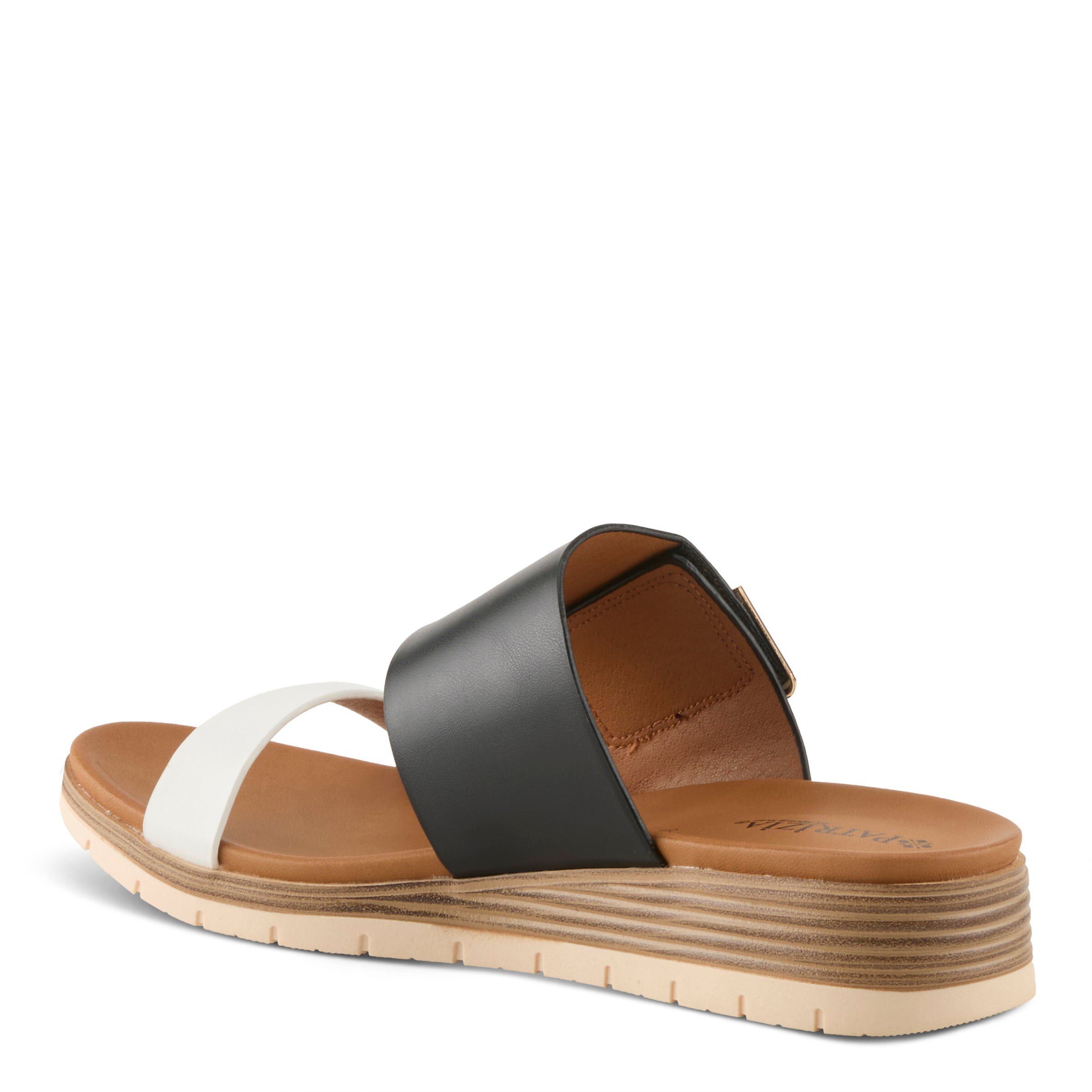 Maliyah Slide Sandal, BLACK MULTI, alternate image number 6