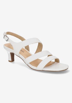 White Heeled Sandals For Women