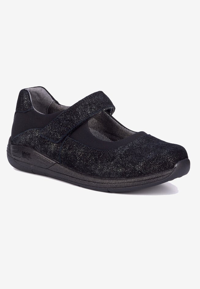 Trust Shoe, BLACK SILVER LEATHER, hi-res image number 0
