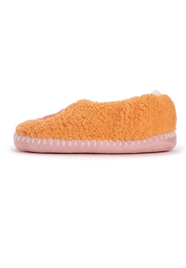 Women'S Sherpa Smiley Ballerina Slipper, , alternate image number null