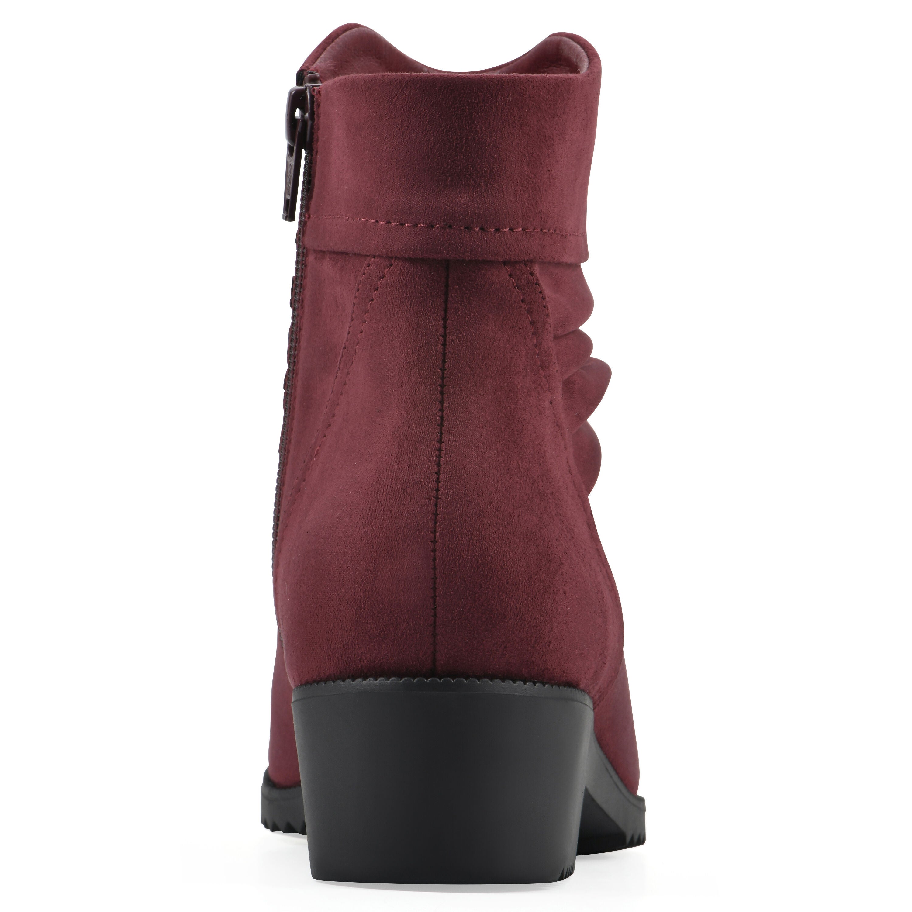 Durbon Ankle Boot, BURGUNDY FABRIC, on-hover image number 1