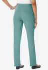 Straight-Leg Soft Knit Pant, , on-hover image number null