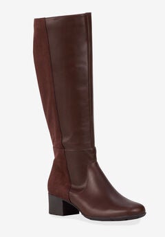 Mix Wide Calf Boot