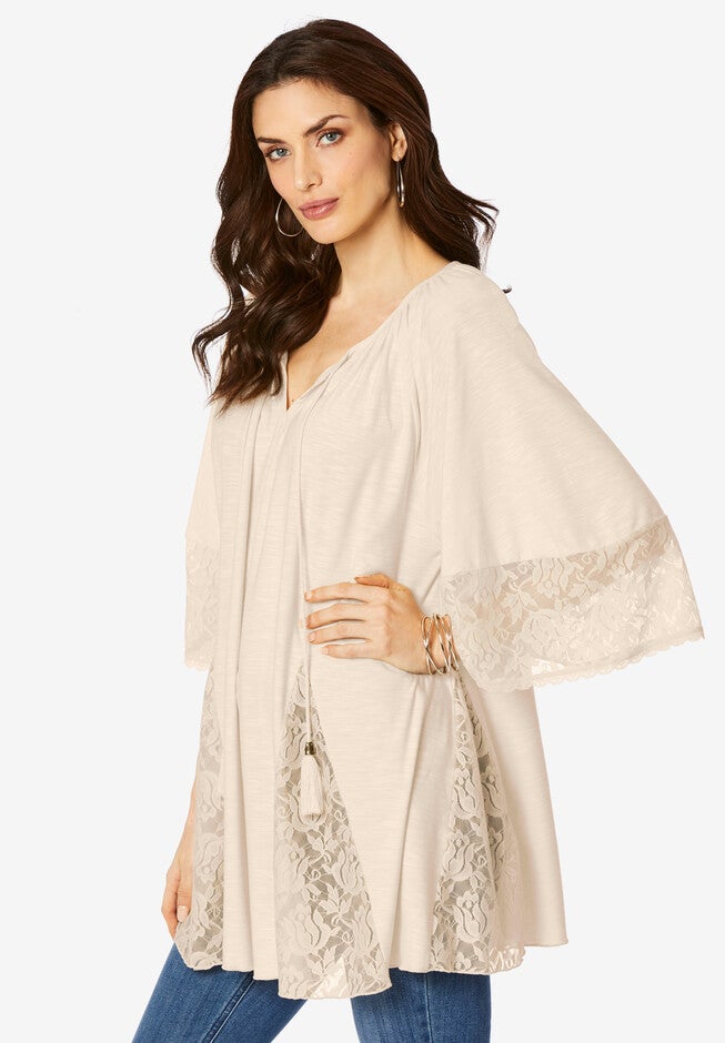 Lace Tunic, , alternate image number 2