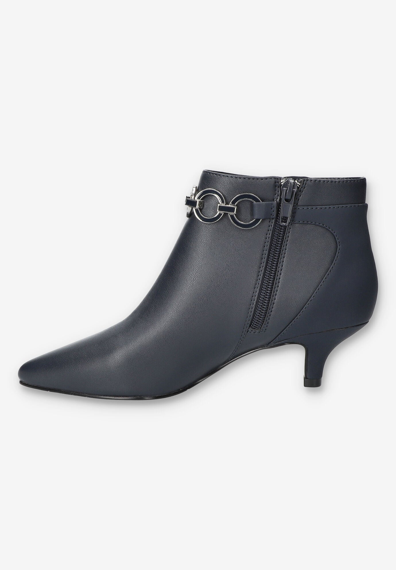 Jinx Dress Ankle Boot, NAVY LAMY, alternate image number 4