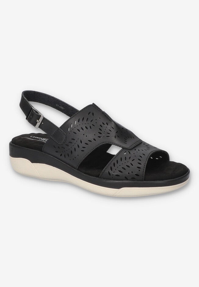 Primrose Comfort Platform Sandal, BLACK, hi-res image number 0