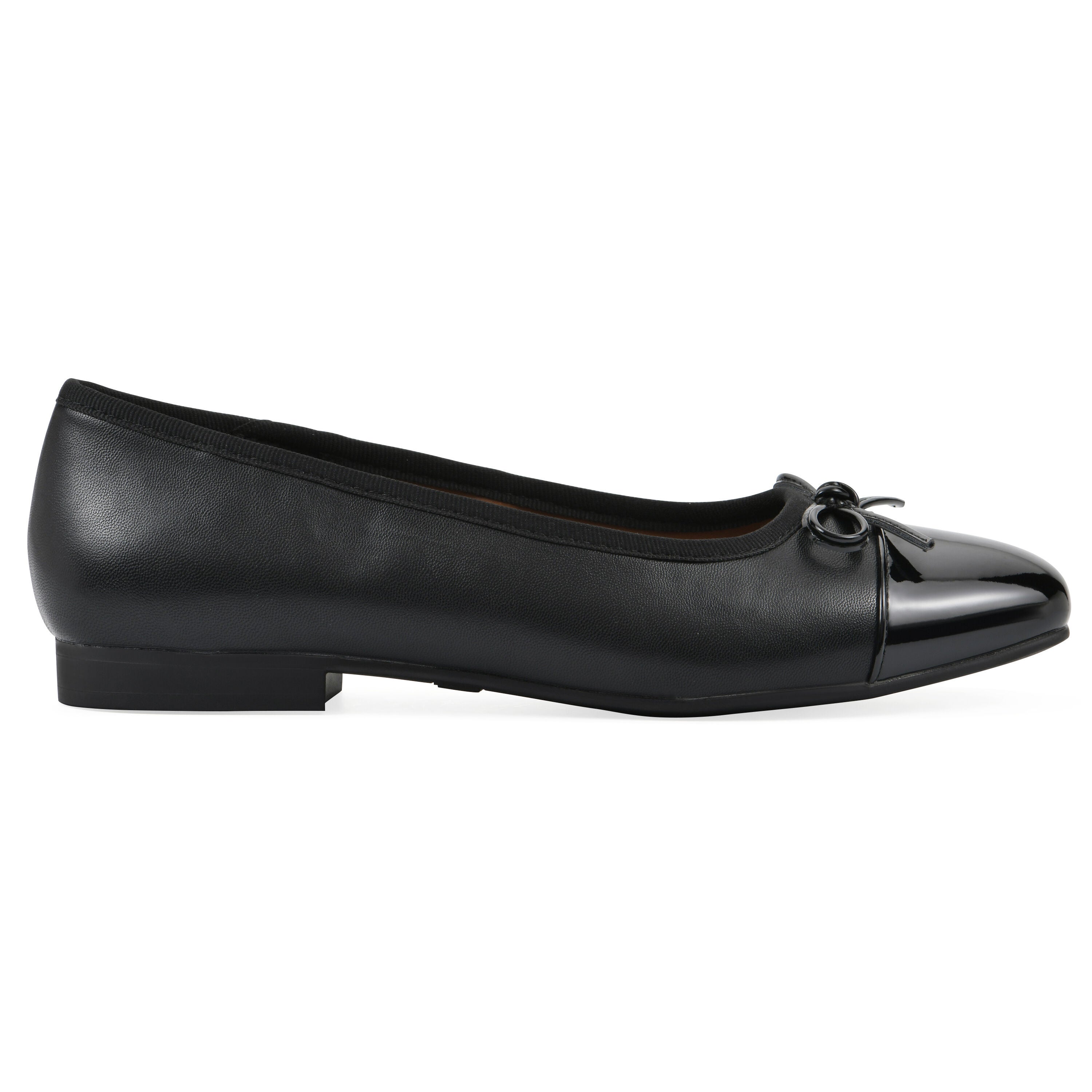 Bocci Ballet Flat, BLACK BLACK SMOOTH, alternate image number 2
