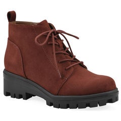 Tariq Lug Sole Lace-Up Bootie