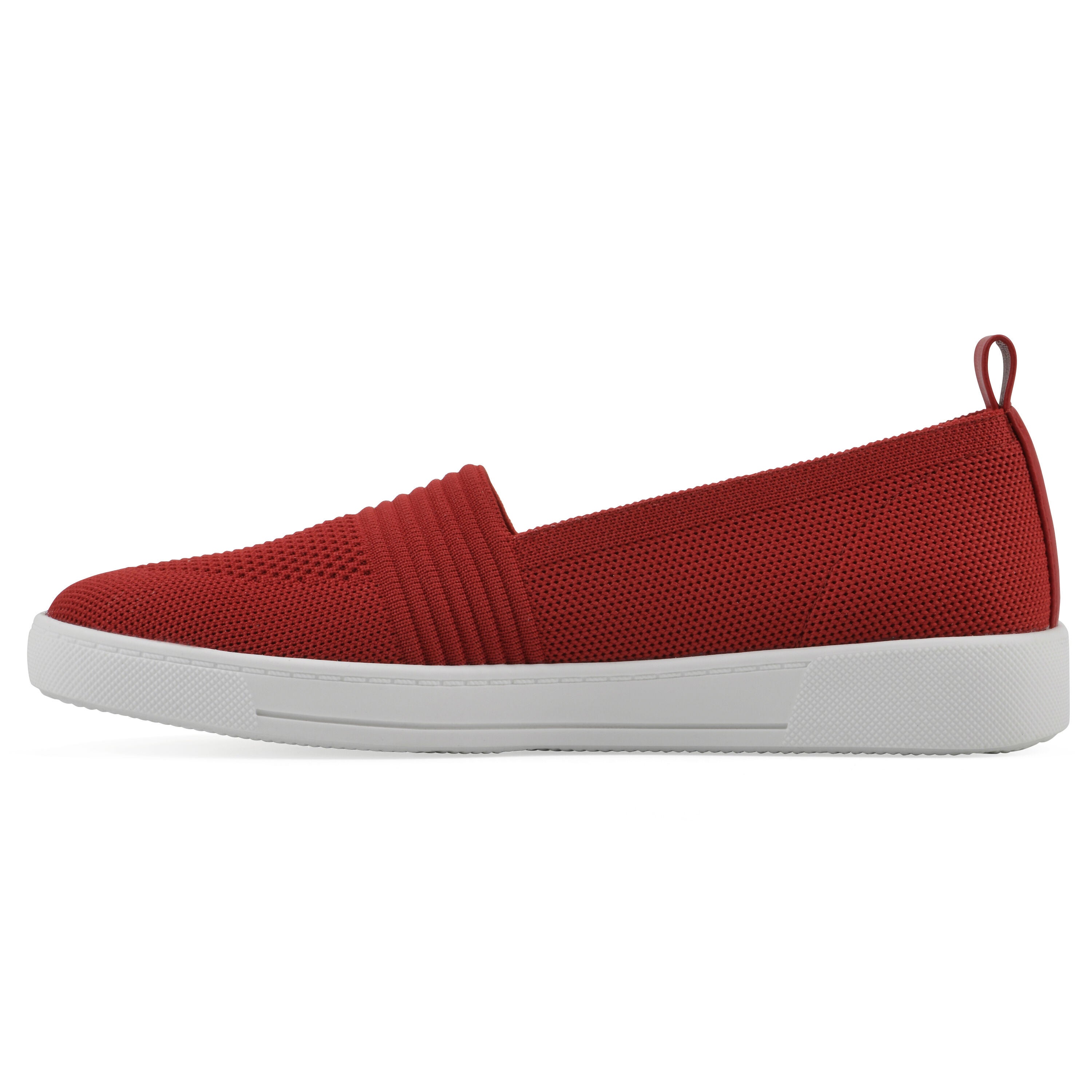 Upright Slip On Sneaker, CRUELLA RED FABRIC, alternate image number 3