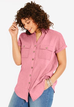 Seersucker Big Shirt