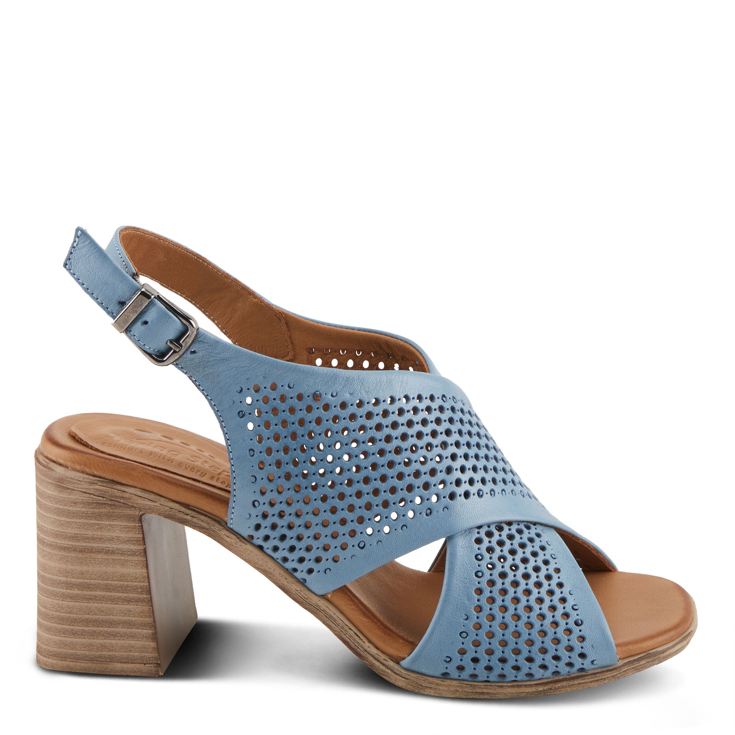 Luanca Sandal, BLUE, alternate image number 5