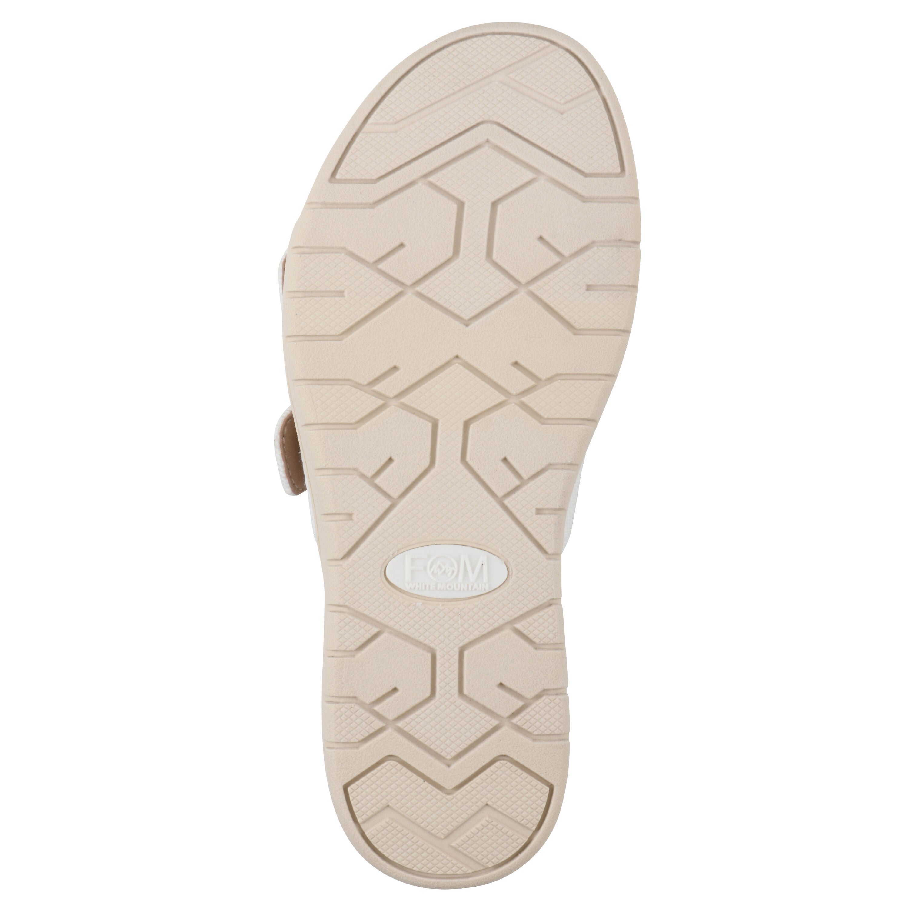 Nanny FOM Recovery Slide Sandal, WHITE FABRIC, alternate image number 5