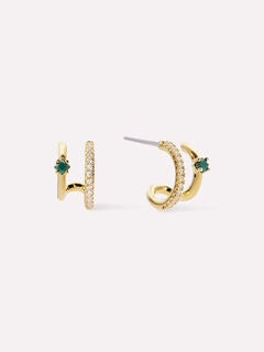 Percy Double Hoop Earrings