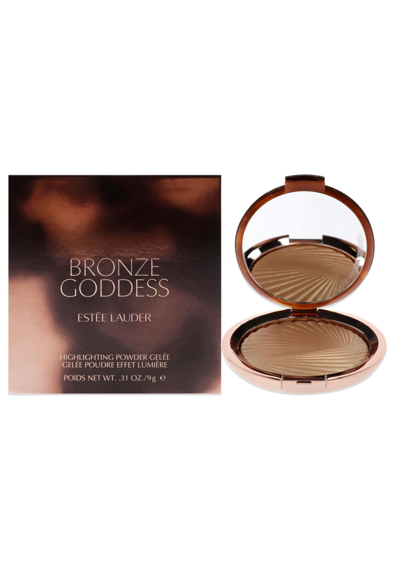 Bronze Goddess Highlighting Powder Gelee - 0.31 Oz Highlighter, HEATWAVE, hi-res image number 0