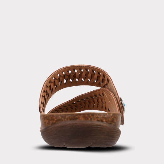 Scarlett Sandal, BROWN, on-hover image number 1