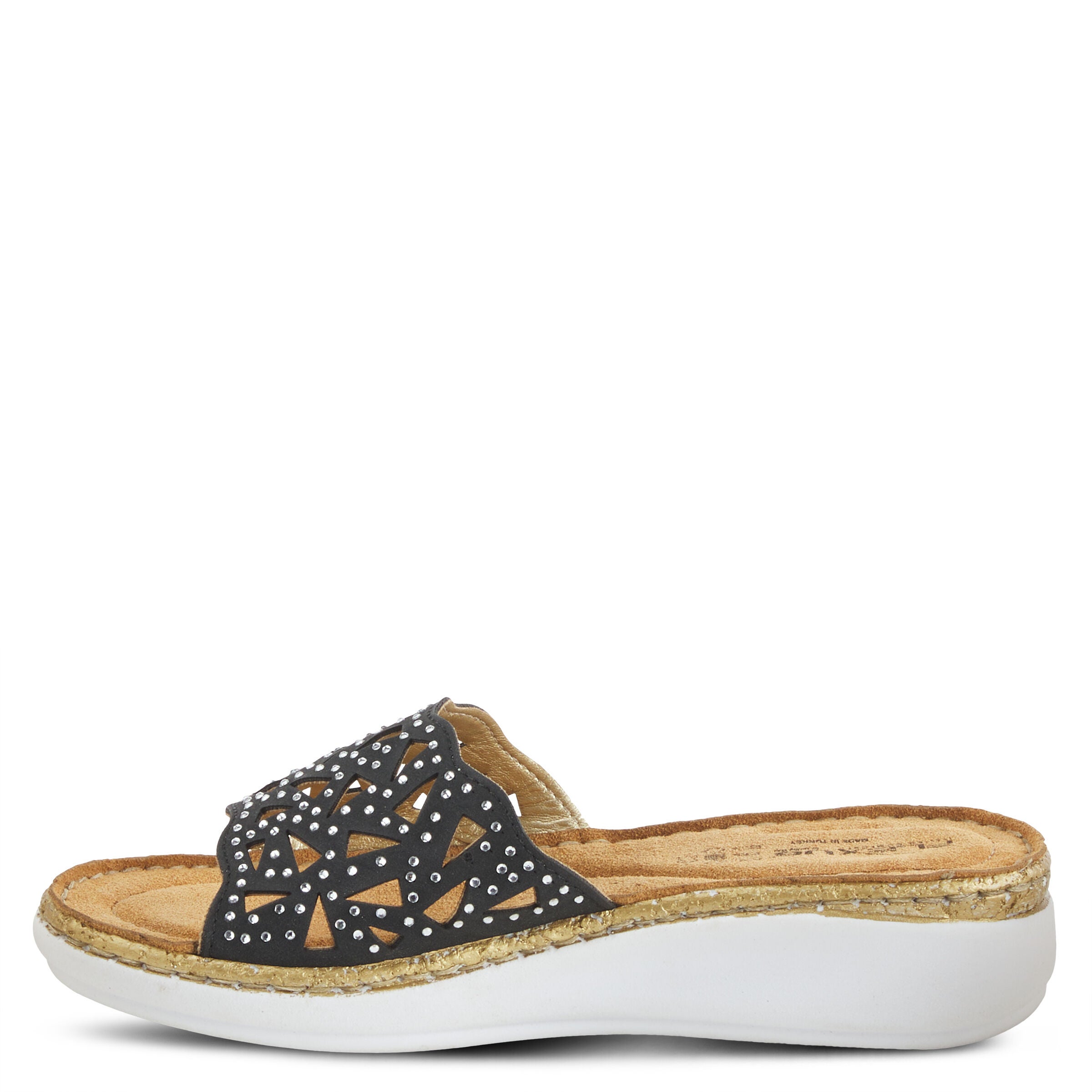 Windom Slide Sandal, BLACK, alternate image number 2