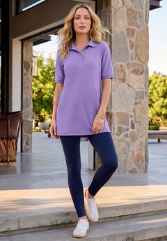 Oversized Polo Tunic