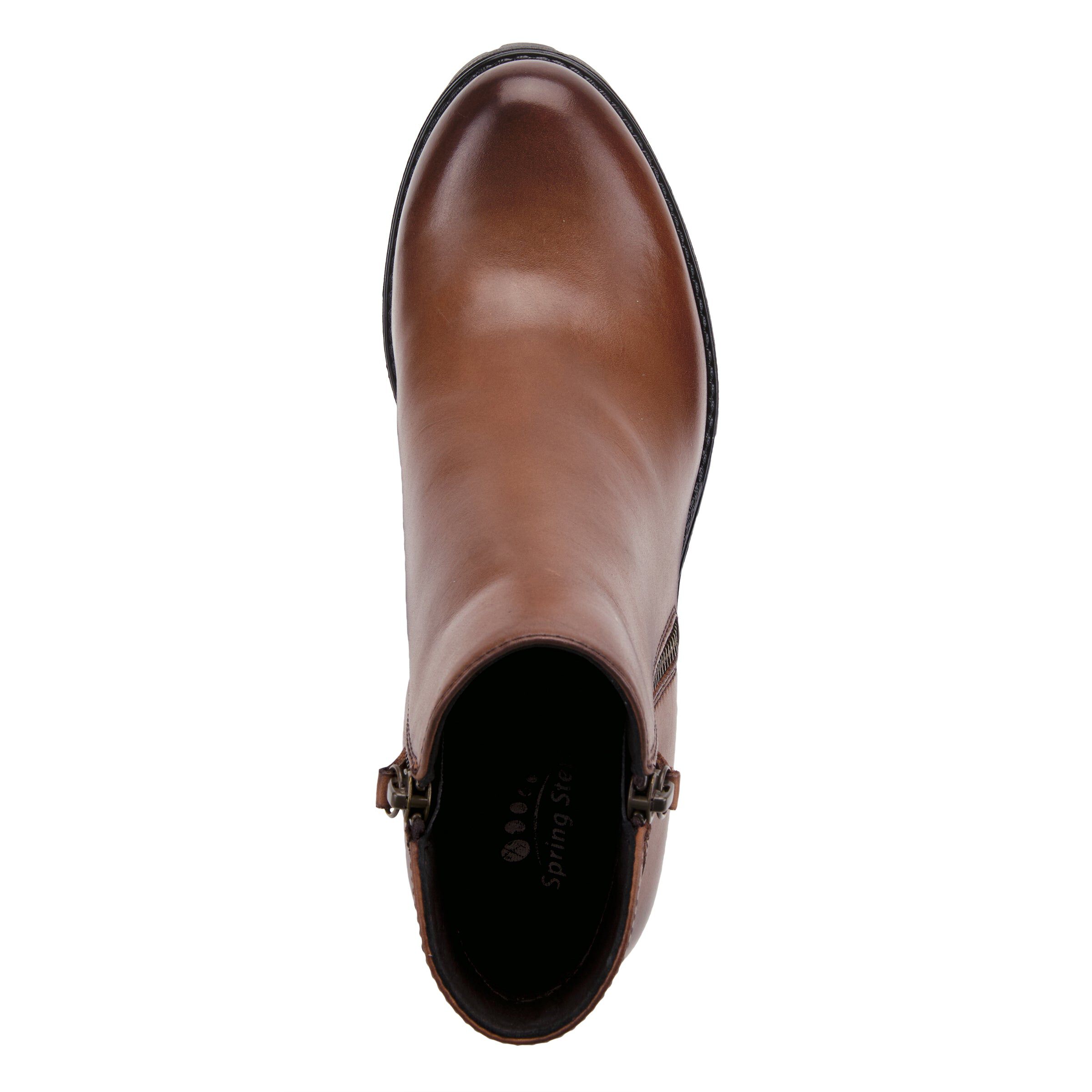 Dealey Booties, BROWN, alternate image number 3