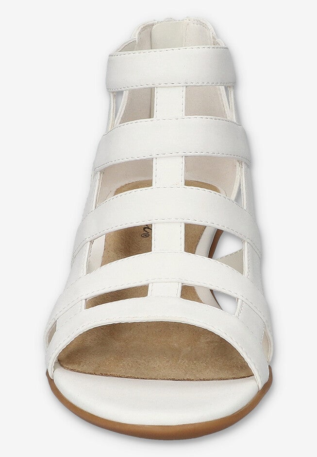 Marg Gladiator Sandal, WHITE, on-hover image number null