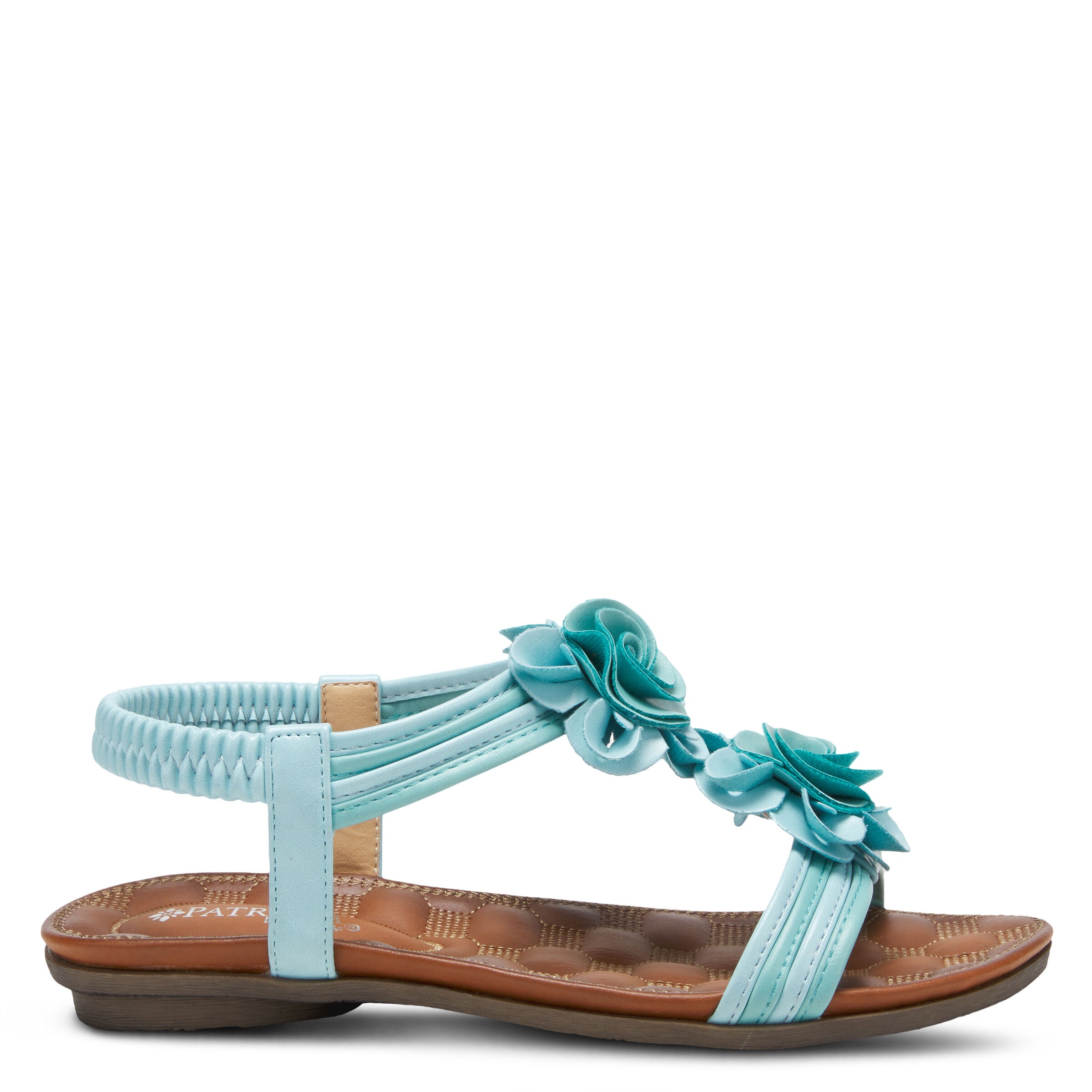 Nectarine T-Strap Thong Sandal, TURQUOISE MULTI, alternate image number 5