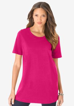 Plus Size Pink Tops