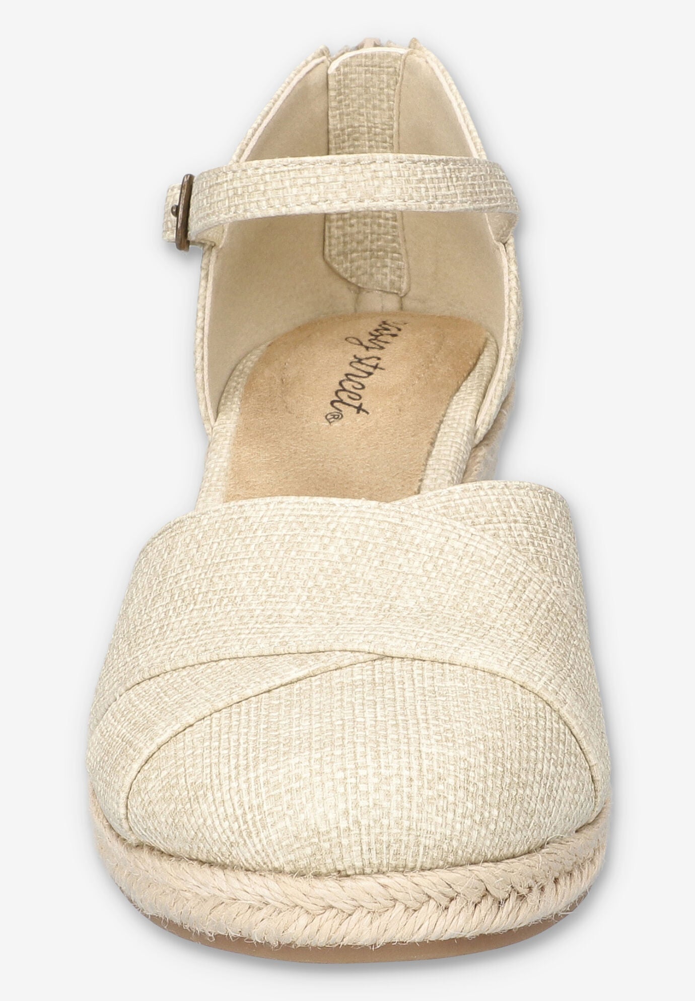 Coast Espadrille Wedge, NATURAL LINEN, on-hover image number 1