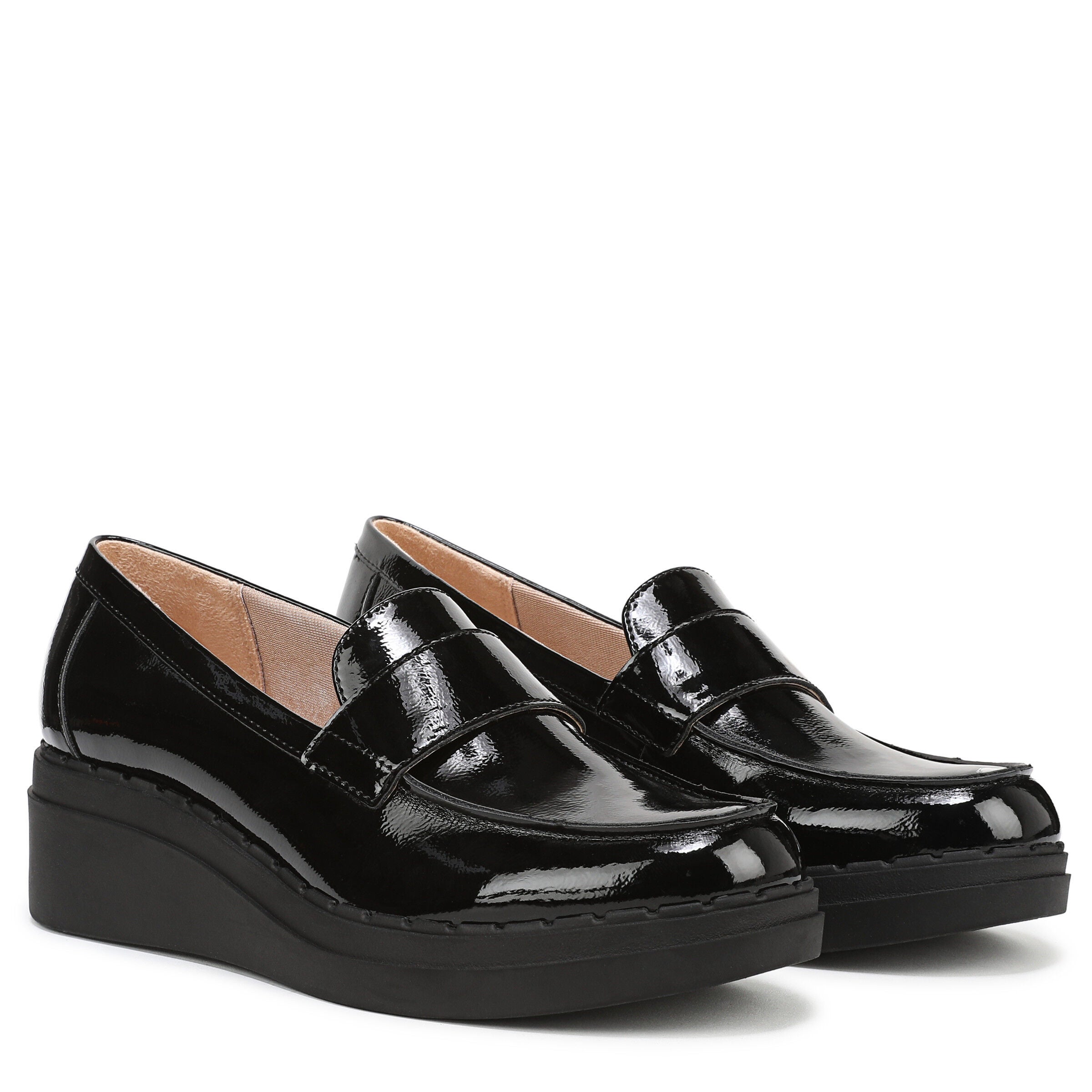 Dolce Bit Wedge Loafer, BLACK, alternate image number 2