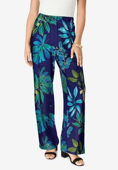 Plus Size Pull On Trousers